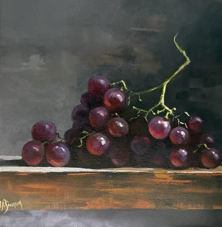 Lesley Johnson | Grapes |McAtamney Gallery and Design Store | Geraldine  NZ